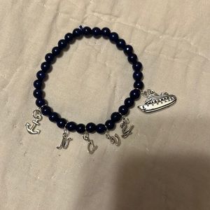 Navy military bracelet